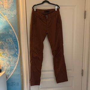 Prana Women's Brown Straight Leg Pants